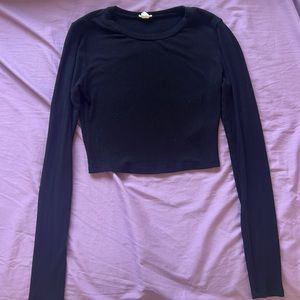 Garage Kimmy Long Sleeve Crewneck Top